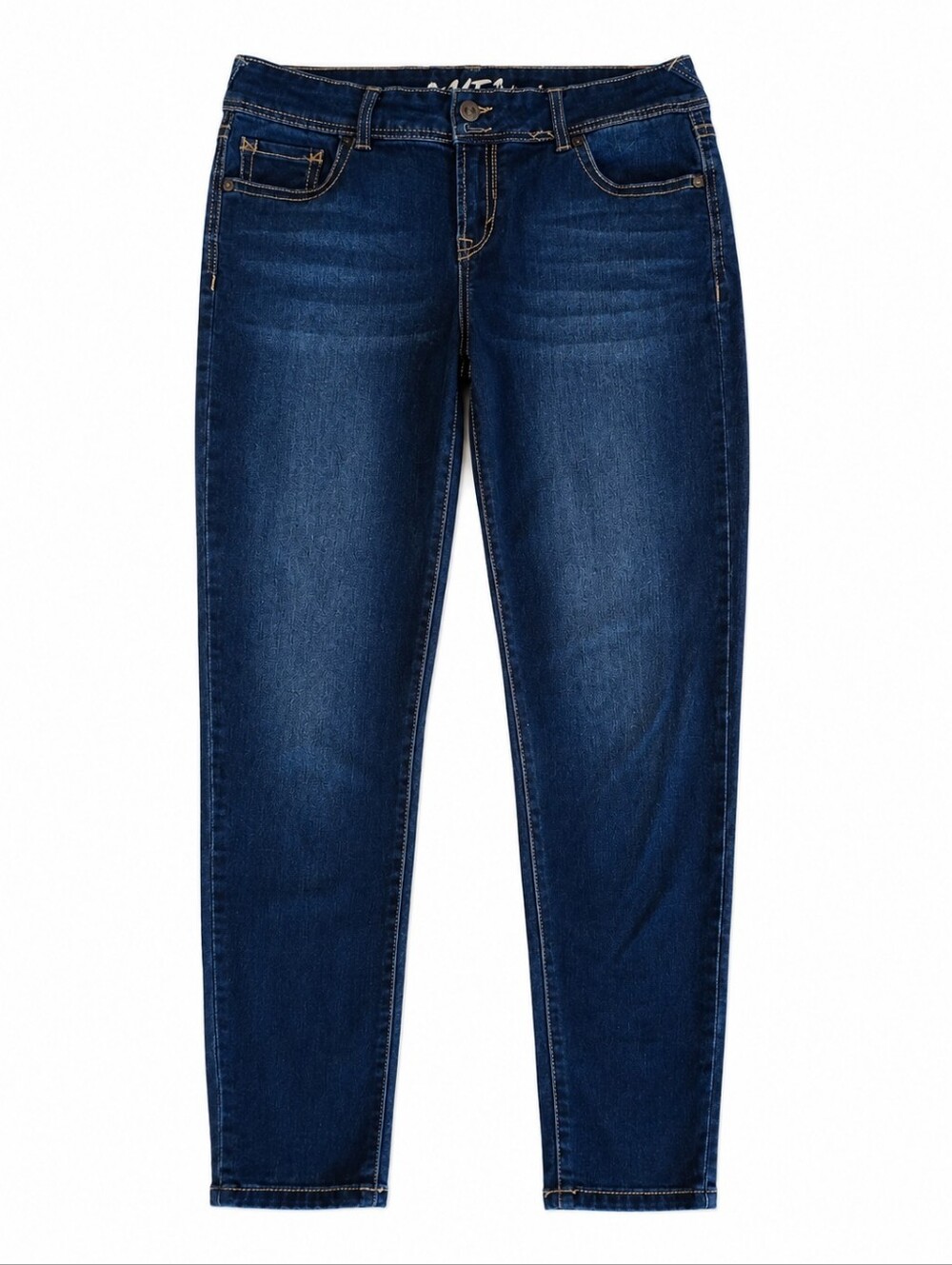 Wallflower Dark Wash Indigo Denim Size 17 Juniors Jeggings